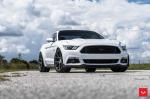 Ford Mustang GT on Vossen Wheels (VFS6) 2017 года